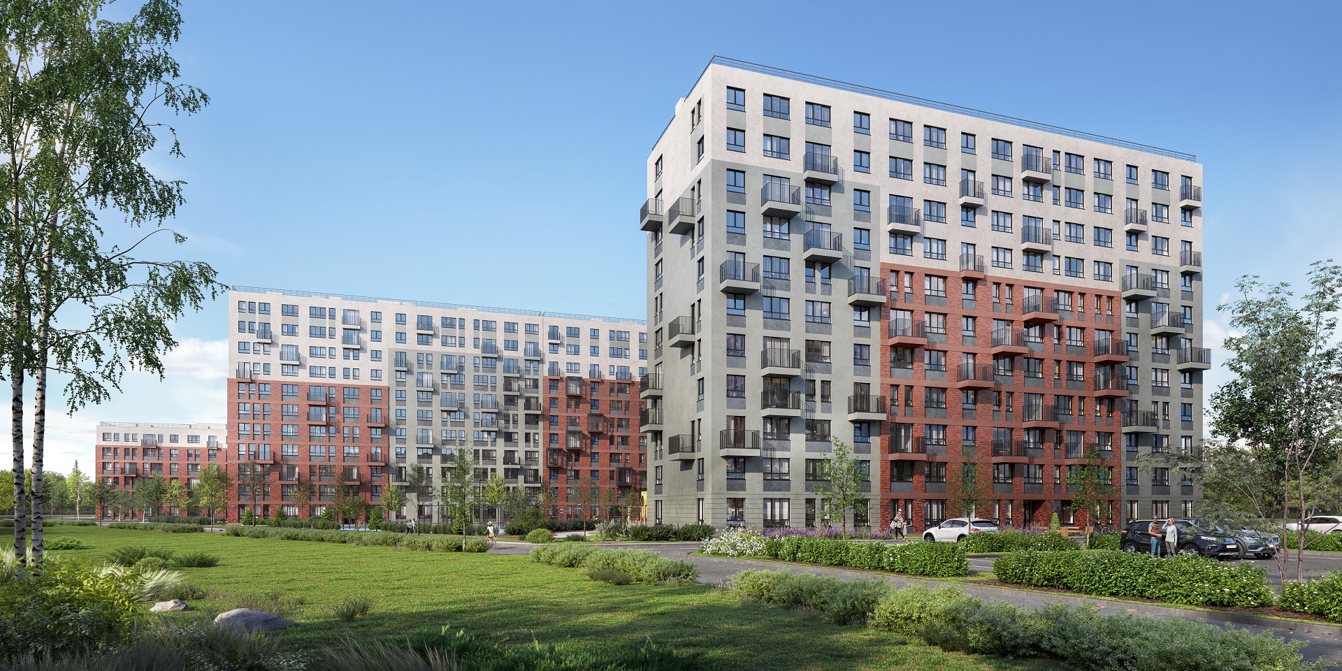 Макет жилого комплекса &laquo;Новое Колпино&raquo;