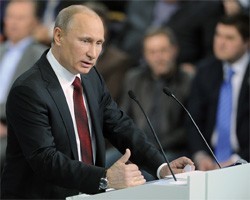 В.Путин: "Сами будут вбрасывать, все это контролировать, а потом нам предъявлять"