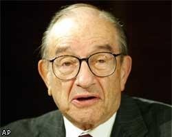 А.Гринспен не видит опасности в ослаблении доллара