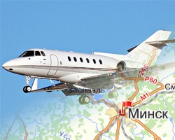 Потерпел крушение элитный самолет, летевший из Москвы в Минск
