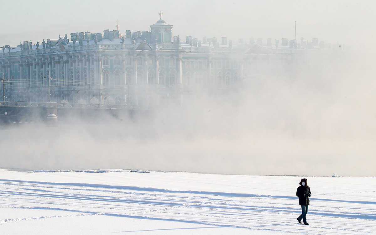 В Петербурге морозы побили рекорд 128-летней давности