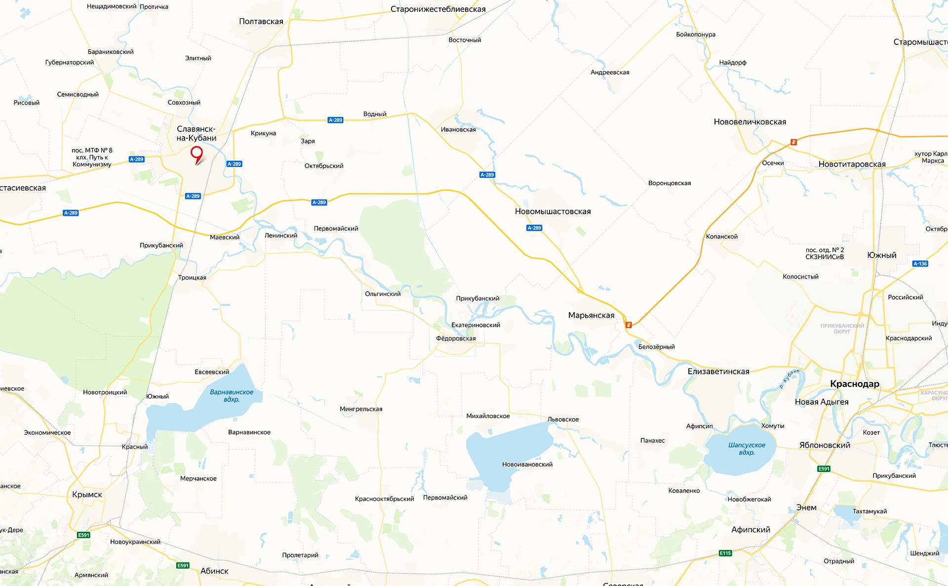 сервис «Яндекс.Карты»