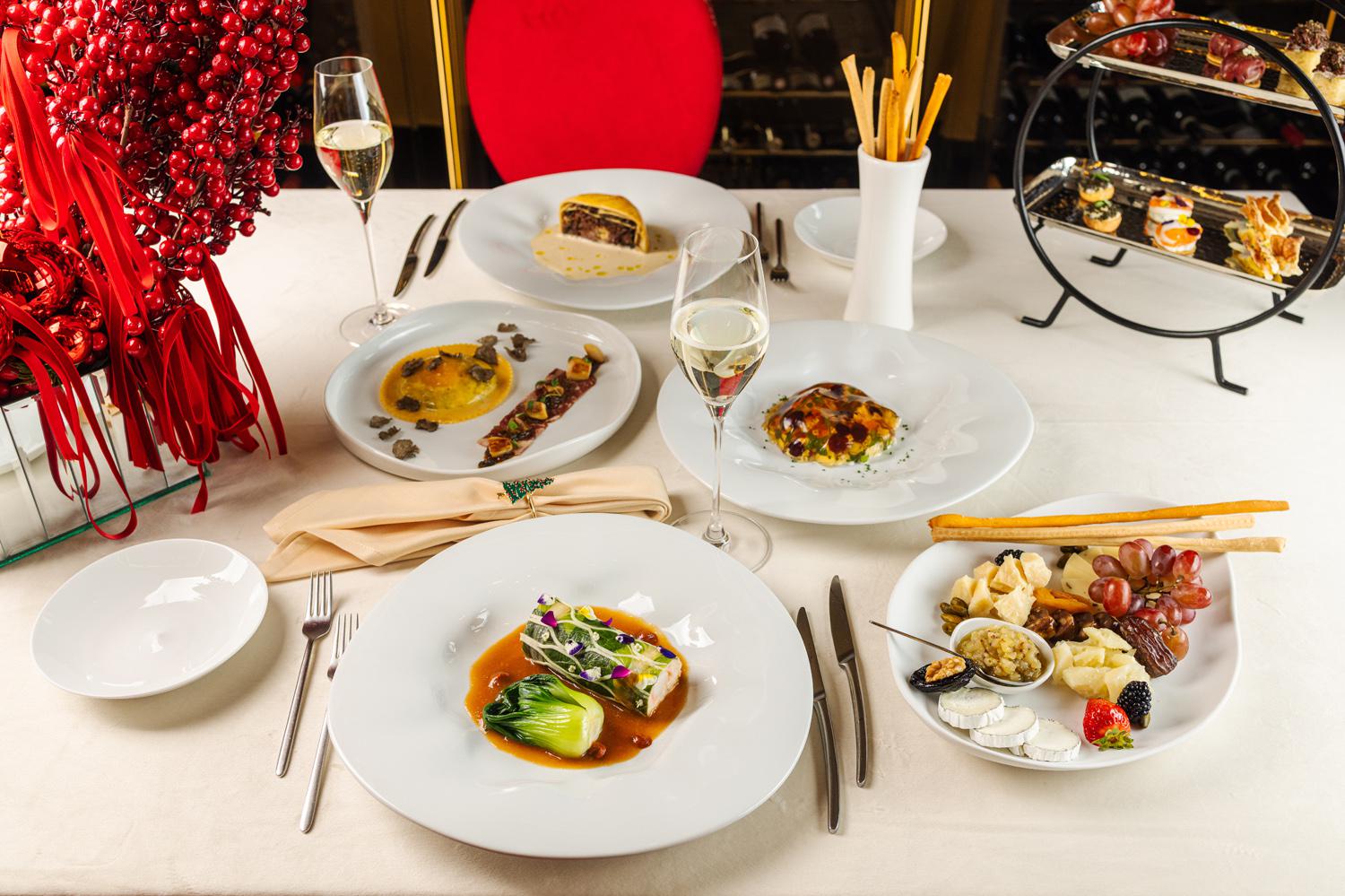 Новогоднее меню ресторана Quadrum