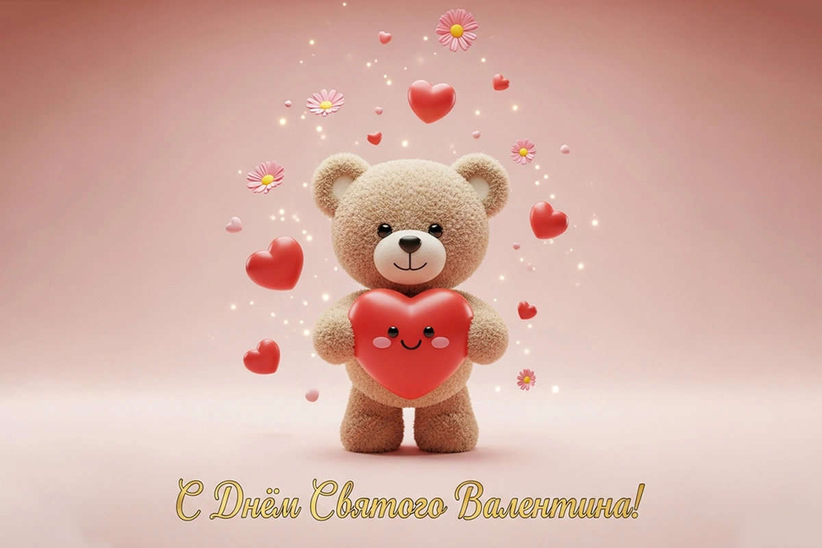 Открытки на День святого Валентина. 25 вариантов для поздравления близких