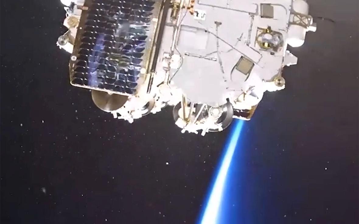 На орбиту вывели 16 спутников российского аналога Starlnik. Видео