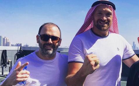 Криминальный авторитет Дэниел&nbsp;Кинахан и боксер Тайсон Фьюри