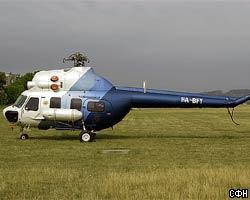 Под Красноярском упал вертолет Ми-2