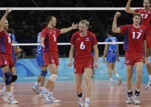 Российские волейболисты пробились в "Финал шести"