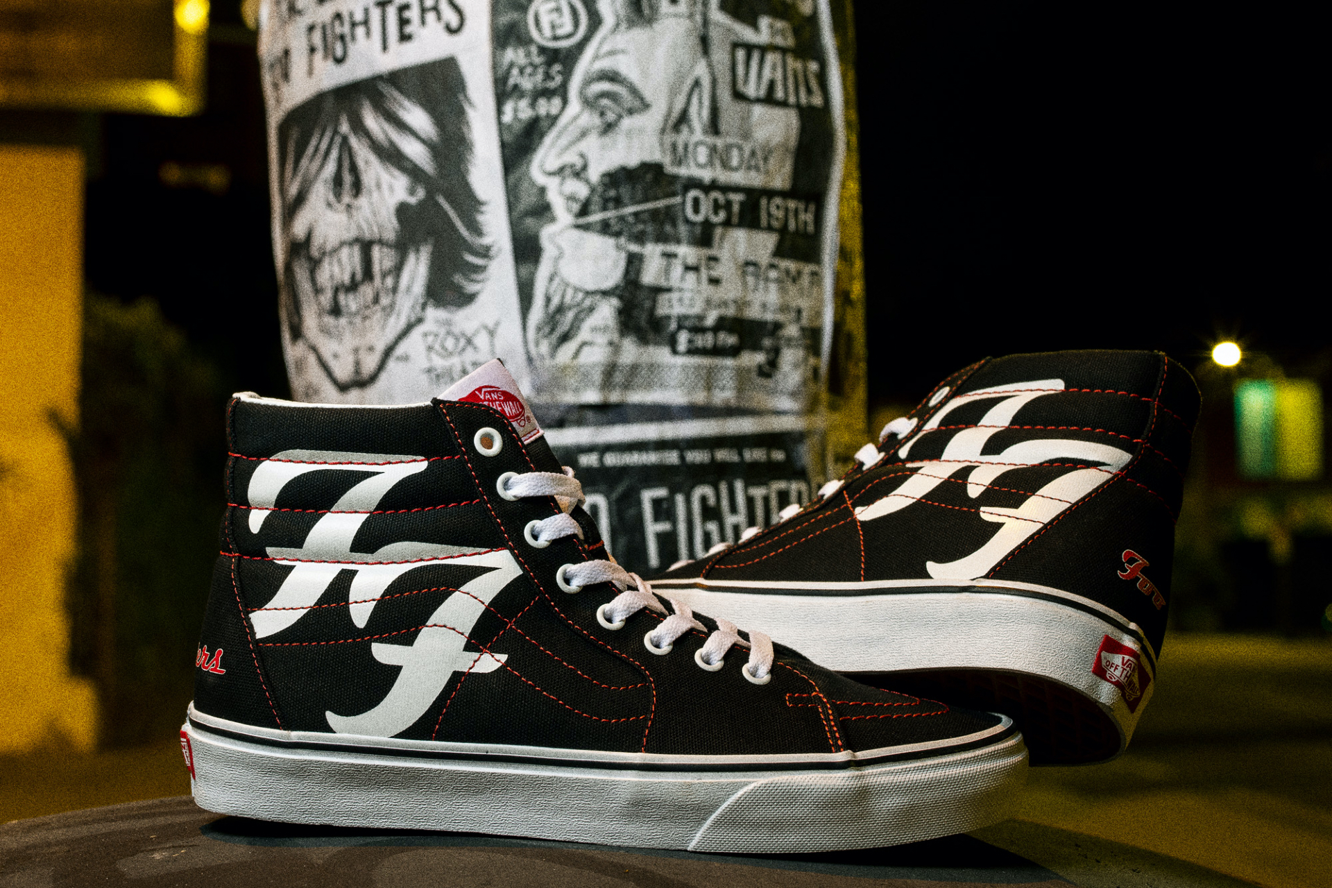 Кеды&nbsp;Vans X Foo Fighters Sk8-Hi