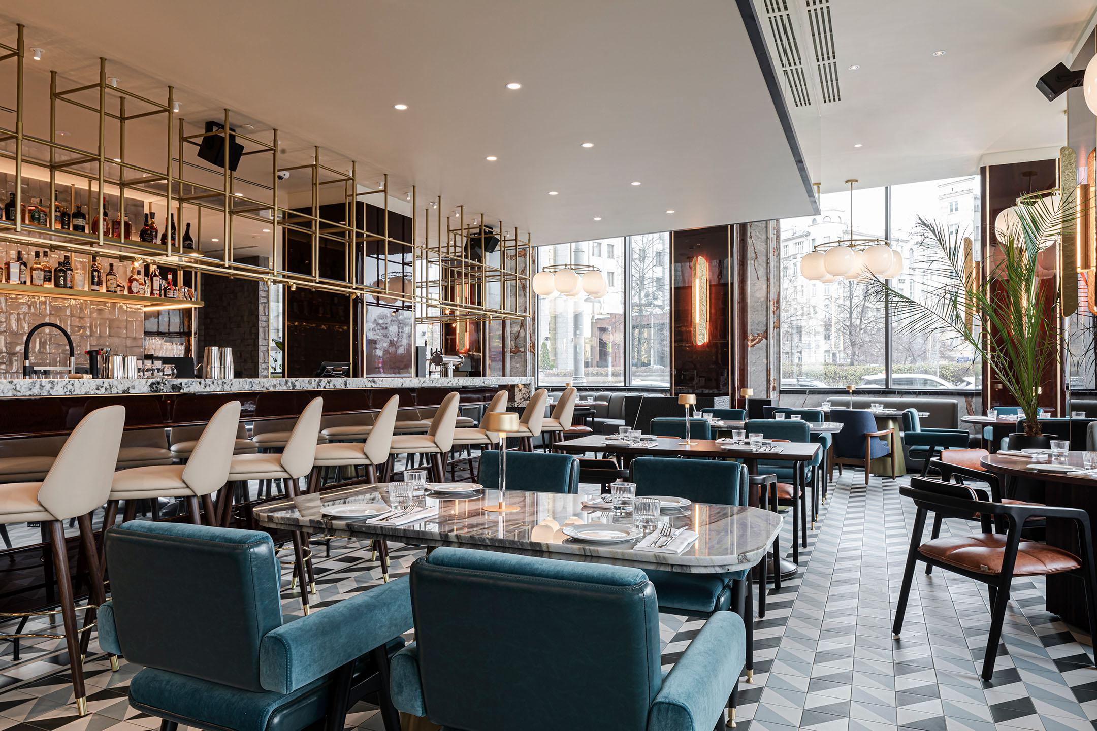 Интерьер ресторана Lea