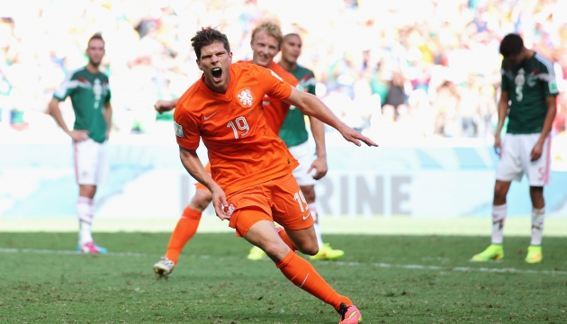 Голландия вырвала победу у Мексики благодаря голу Класа-Яна Хунтелара с пенальти на 94-й минуте
