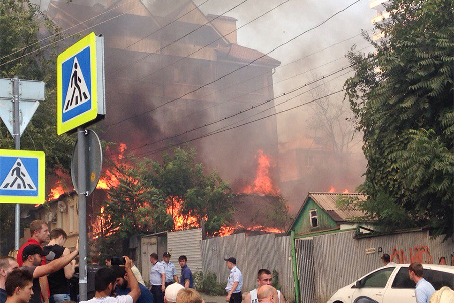 По информации&nbsp;&laquo;Дон24.ru&raquo;, пожары еще тушат, но открытого огня почти нигде не осталось