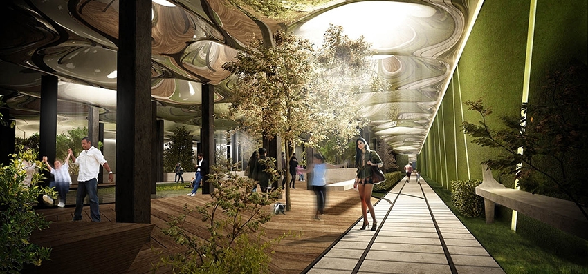 Первый подземный парк построят в Нью-Йорке