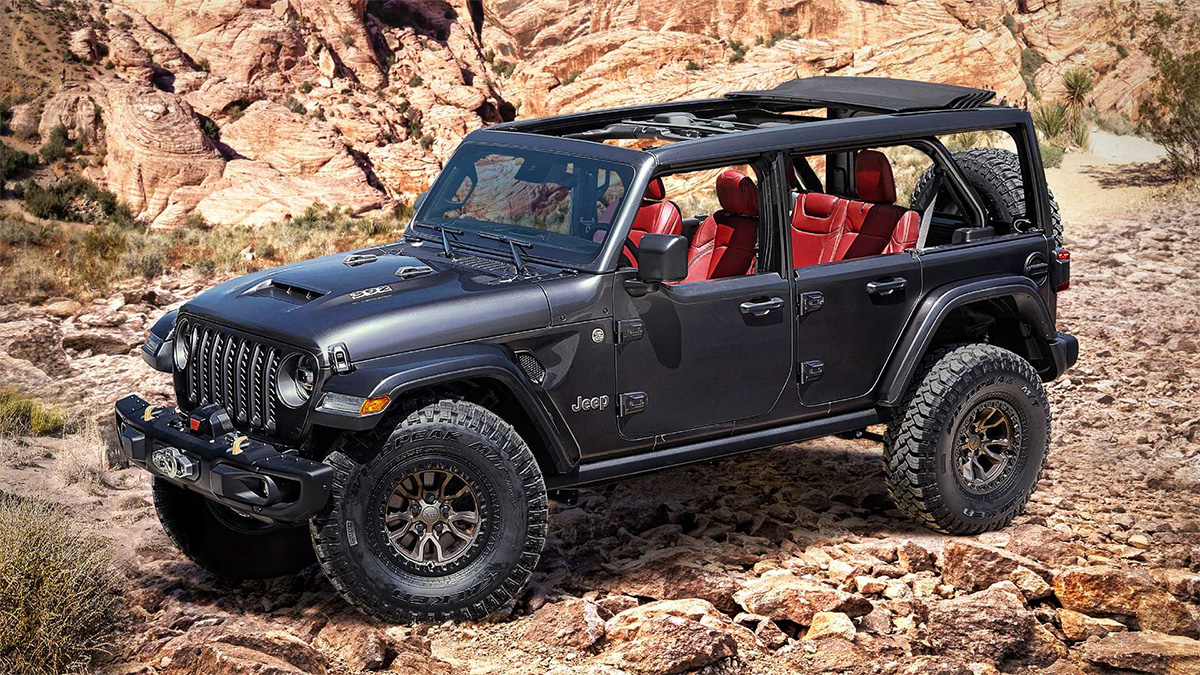 Jeep оснастил Wrangler 457-сильным мотором V8