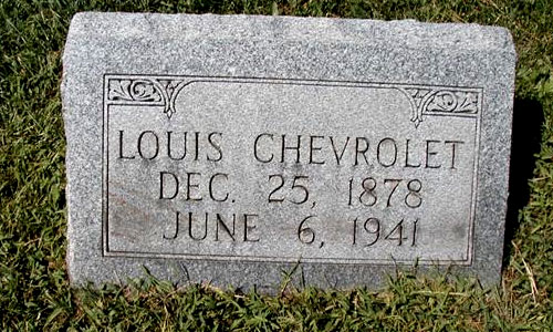 Луи Шевроле умер в июне 1941 года