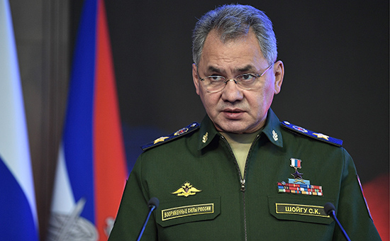 Министр обороны России Сергей Шойгу


