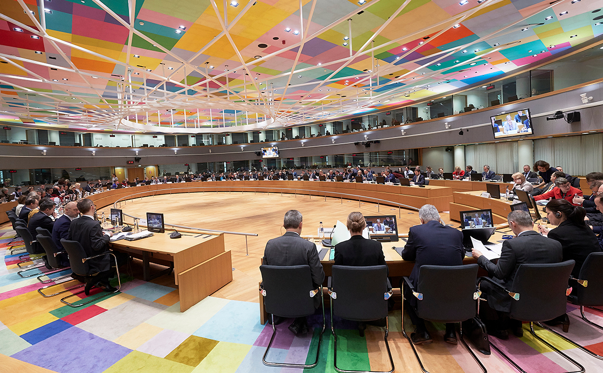 Заседание совета ЕС