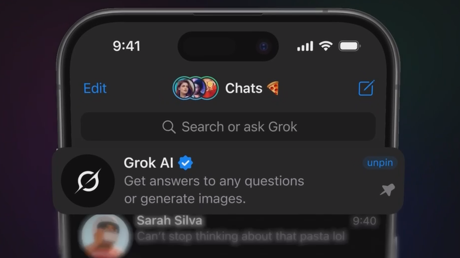 Дуров и Маск договорились о полной интеграции Grok в Telegram