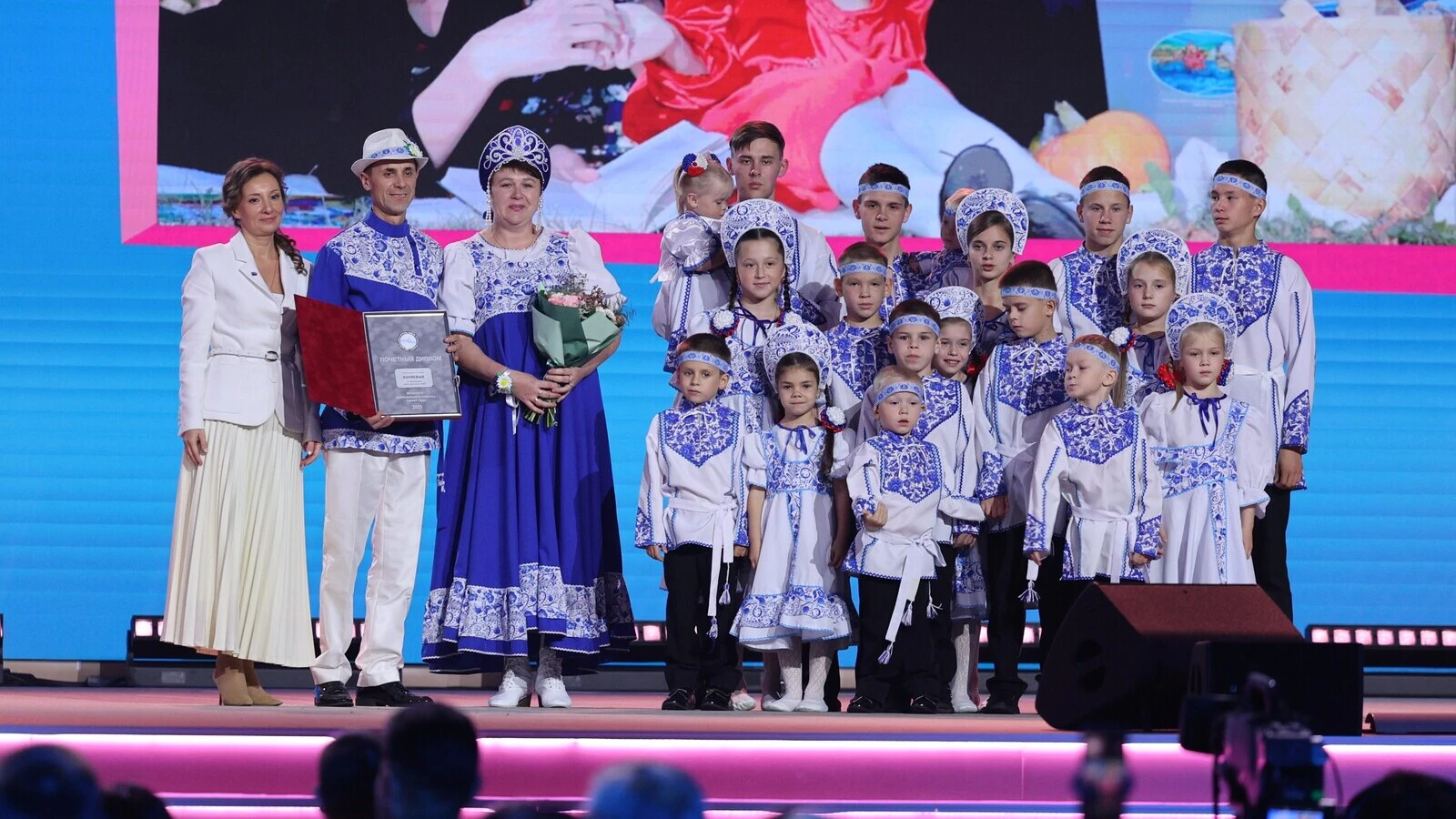 В Москве наградили победителей конкурса «Семья года»