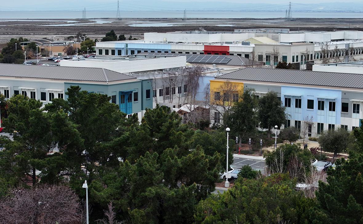 Штаб-квартира компании Meta (деятельность корпорации Meta признана в России экстремистской и запрещена) в Менло-Парке, Калифорния, США