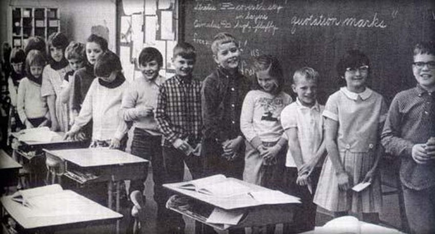 Группа детей, над которыми был поставлен эксперимент