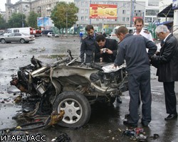 Террористы использовали газовый баллон при взрыве во Владикавказе