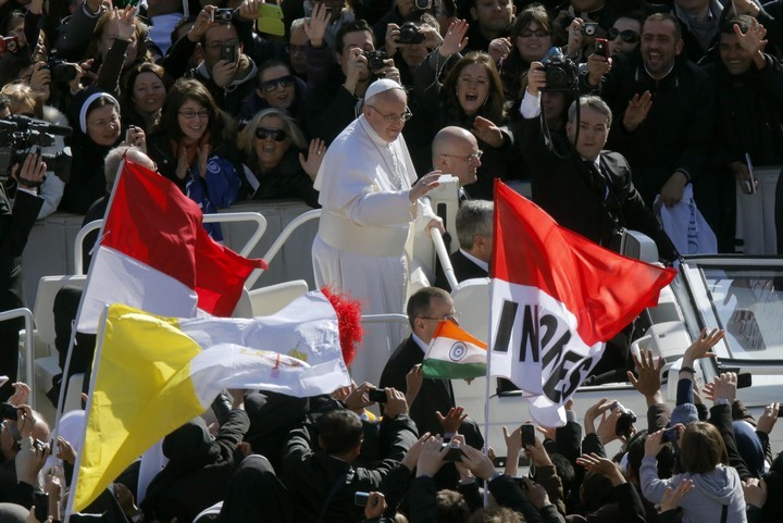 Интронизация Папы Франциска