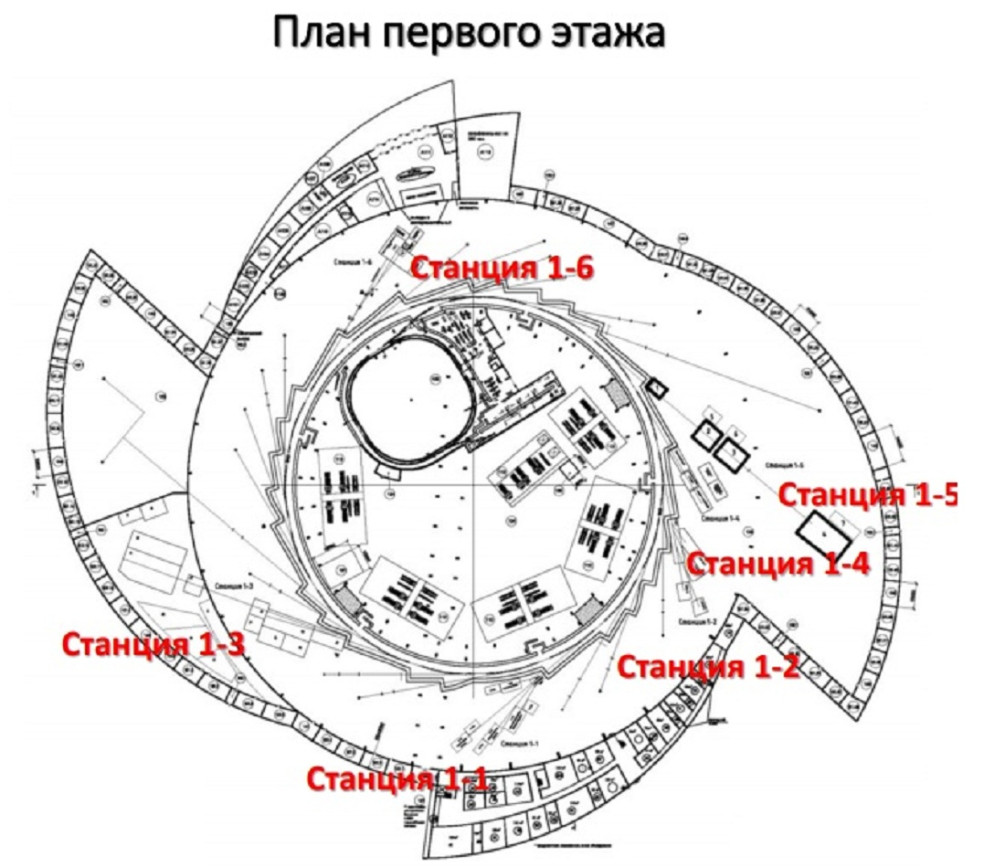 план первого этажа ЦКП «СКИФ»