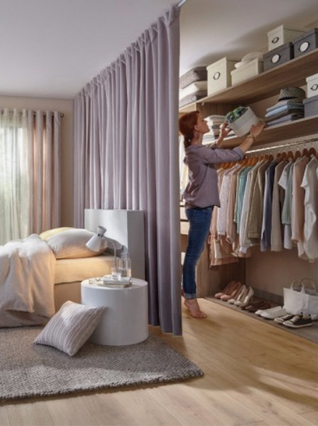 Как спланировать гардеробную комнату правильно: фото и идеи