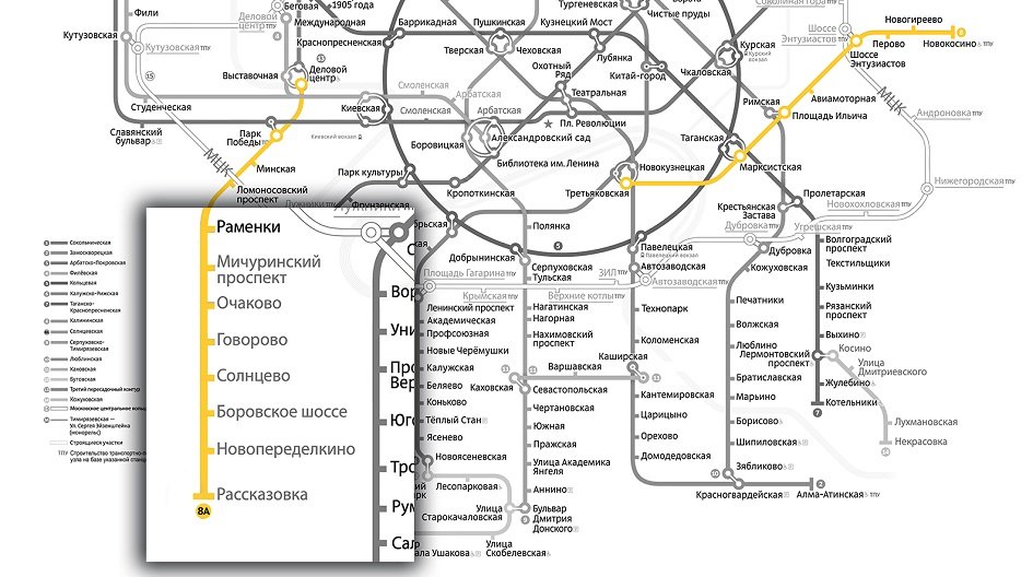 Схема станции новопеределкино