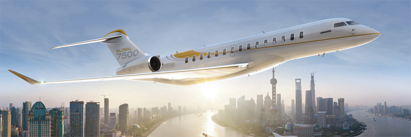 Бизнес-джет Bombardier Global 7500