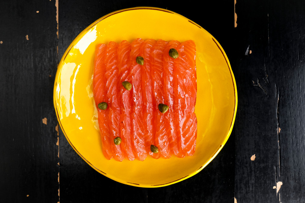 Домашний маринованный лосось