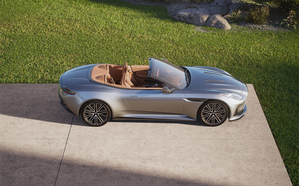 Aston Martin представляет официальные фото нового кабриолета