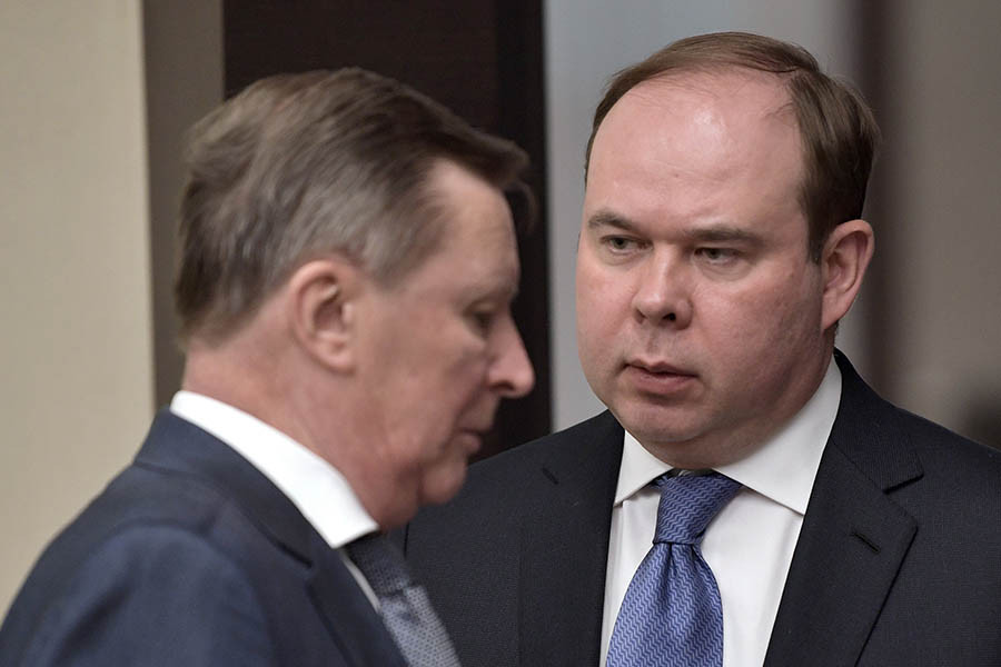 Сергей Иванов и Антон Вайно


