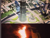Рамзан Кадыров рассказал про сгоревший небоскреб "Грозный-Сити"