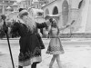 Дед Мороз и Снегурочка на улицах столицы. 1968 год
