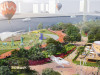 В новом парке появятся три зоны с павильонами для организации зрелищных мероприятий и концертов
