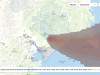 Интерфейс сервиса &laquo;Яндекса&raquo;, который предсказывает распространения вулканического пепла