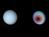 Снимок Урана, который сделал Вояджер 2.