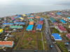Вид на город Курильск на острове Итуруп