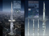 Двухкилометровый небоскреб

Пожалуй, наиболее амбициозная идея на&nbsp;конкурсе: авторы предлагают построить в&nbsp;Екатеринбурге самое высокое рукотворное сооружение на&nbsp;планете. Расчетная высота башни &laquo;Пророст&raquo; составляет 2&nbsp;км

