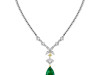 Колье с бриллиантами и изумрудом, Miuz Diamonds, от 19&nbsp;499&nbsp;350 руб. (Miuz Diamonds)