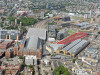 Google приобрел земельный участок рядом&nbsp;с&nbsp;вокзалом Кингс Кросс в&nbsp;центре британской столицы еще три года назад (на фото выделен красным)