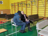 Пункт временного размещения&nbsp;на базе школы № 41 в Нижнем Новгороде для эвакуированных жителей