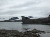 Съехавший домик под ледником Vestre Gr&oslash;nfjordbreen, Шпицберген