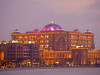 7. Emirates Palace


	Абу-Даби, Объединенные Арабские Эмираты
	Стоимость строительства: $3 млрд




Люксовый отель Emirates Palace, название которого переводится как&nbsp;&laquo;дворец Эмиратов&raquo;, действительно больше похож на&nbsp;дворец, чем&nbsp;на&nbsp;гостиницу. В отеле всего 394 номера, каждый из&nbsp;которых можно принять за&nbsp;королевскую резиденцию. Для прогулок гостей предназначена колоссальная территории в&nbsp;85&nbsp;га, а&nbsp;в&nbsp;километре от&nbsp;здания находится частный пляж.
