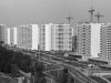 Строительство микрорайона Крылатское. На фото&nbsp;&mdash; дома серии П-44. 1987 год