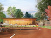В Теннисном парке построят школу тенниса с круглогодичными кортами, где планируется проводить тренировки для спортсменов и устраивать соревнования
