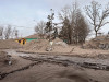 Последствия пеплопада на Камчатке после извержения вулкана Шивелуч