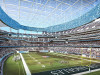 На трибунах оборудуют 70 тыс. мест, всего стадион сможет вместить до 100 тыс. зрителей.&nbsp;​Новая арена&nbsp;станет местом проведения Суперкубка в 2021 году, уточняет ArchDaily